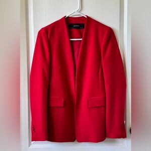 Zara Vibrant Red Jacket